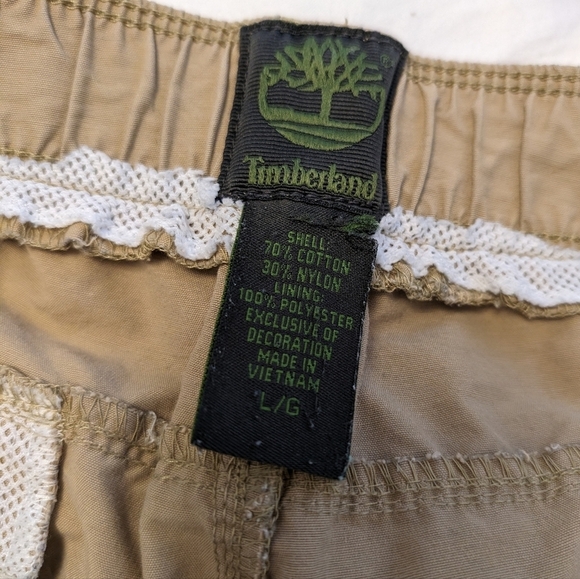 TIMBERLAND Hybrid Cargo Hiking Quick Dry Belted Shorts - Picture 4 of 8